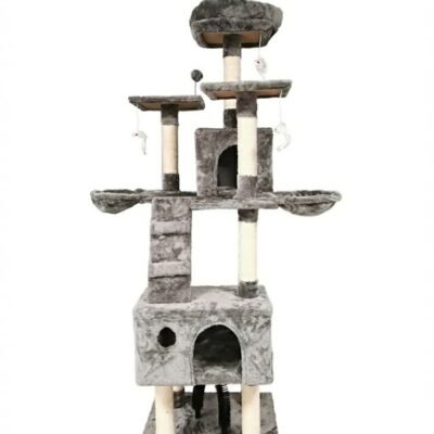 Gray 72″ Cat Tree