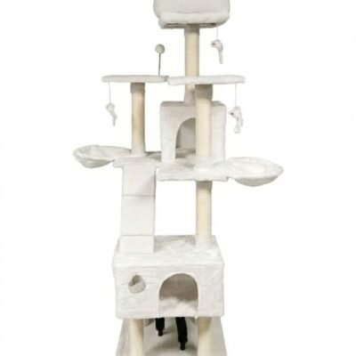 White 72″ Cat Tree