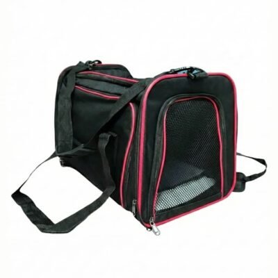Black & Red Expandable Soft Carrier